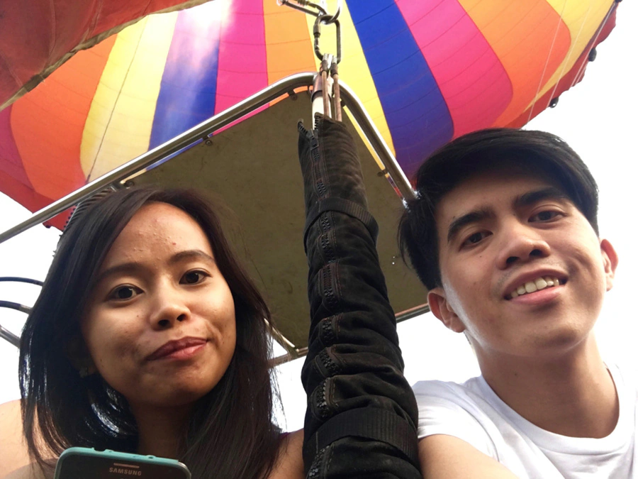 Hot Air Balloon in Vang Vieng, Laos