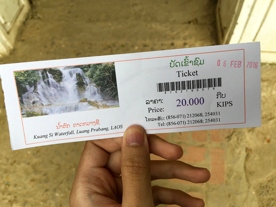 Kuang Si Waterfall Park