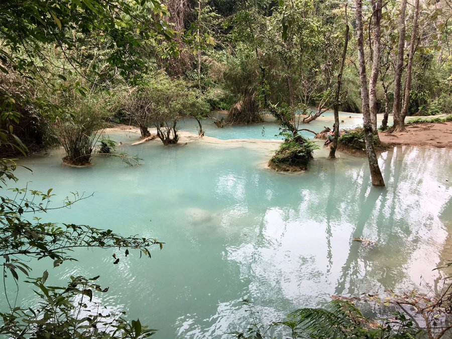 Kuang Si Waterfall Park