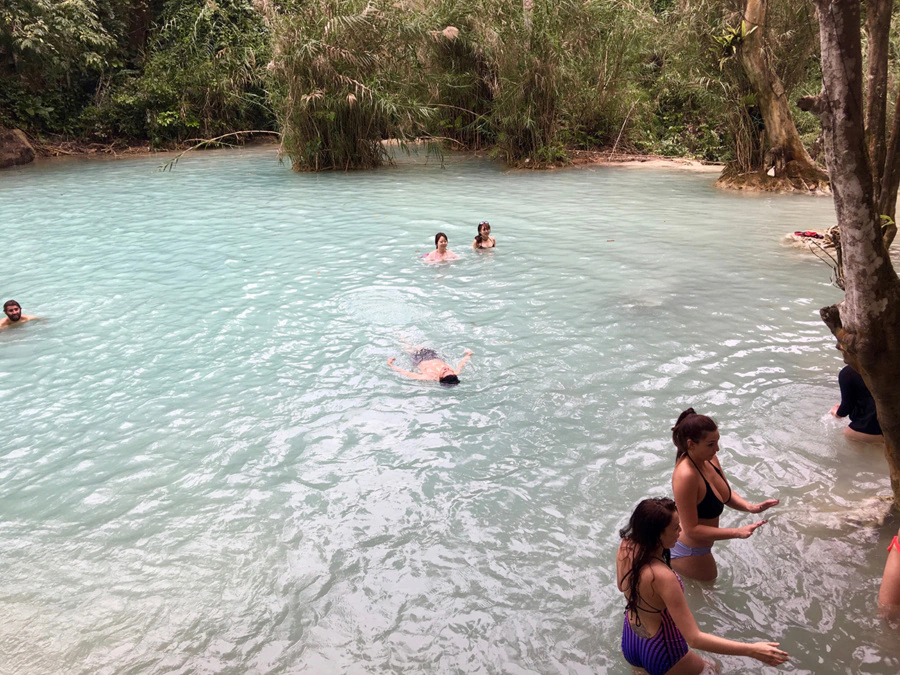 Kuang Si Waterfall Park