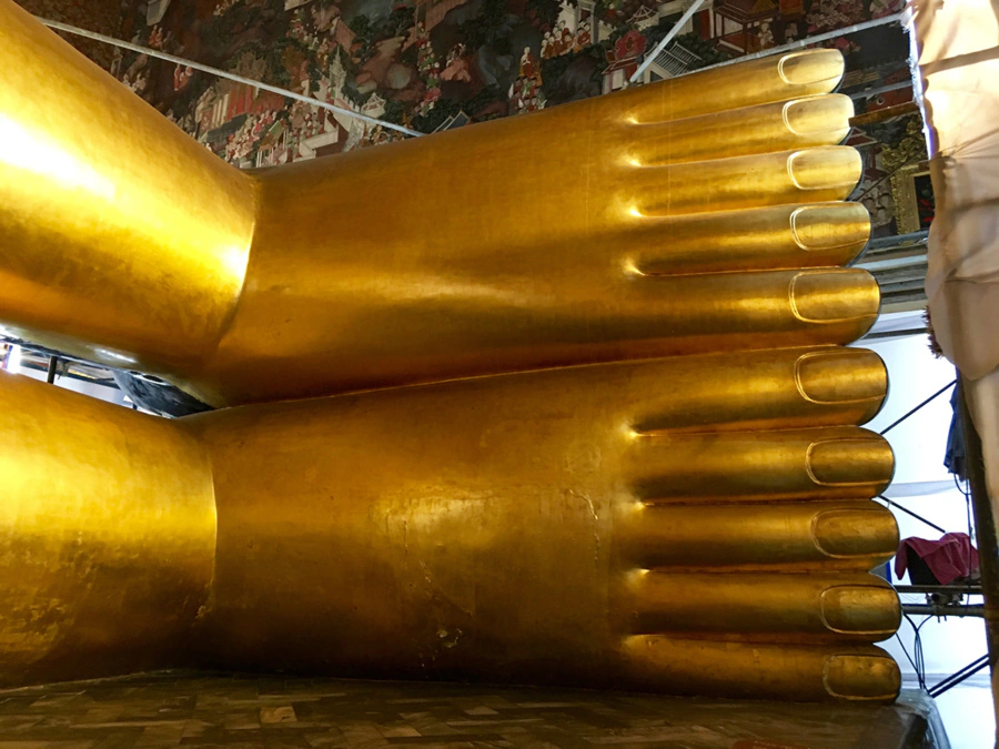Feet of the Reclining Buddha