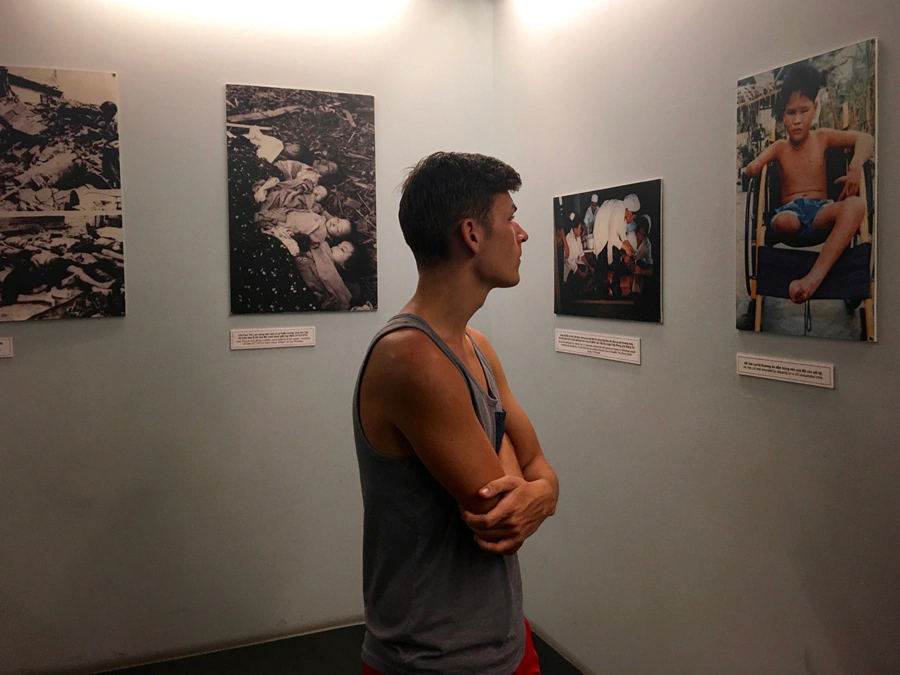 Marcel at War Remnants Museum