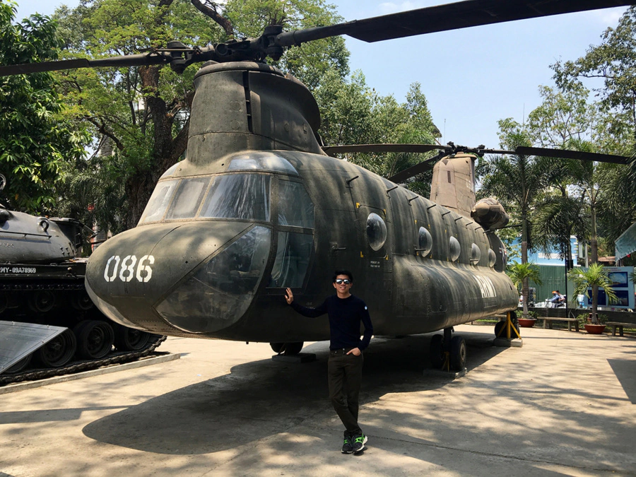 Outside War Remnants Museum