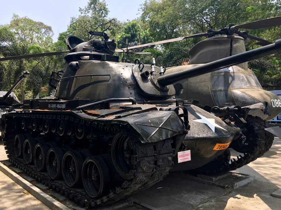 Outside War Remnants Museum