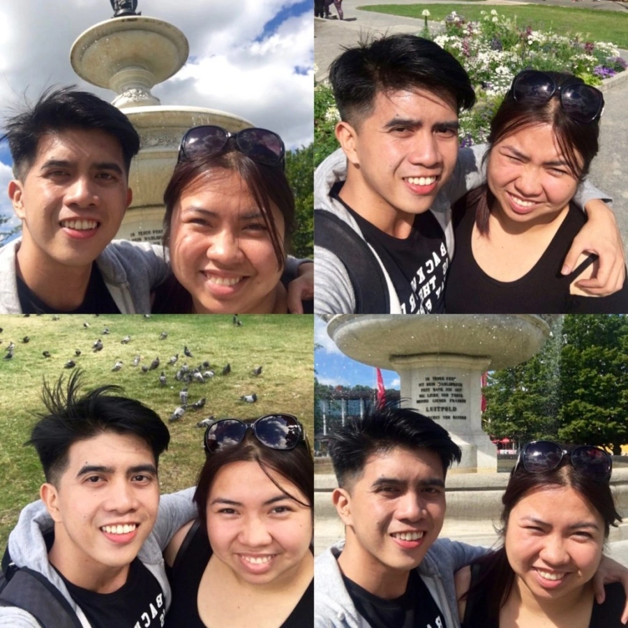 Reunited with Karla in Würzburg