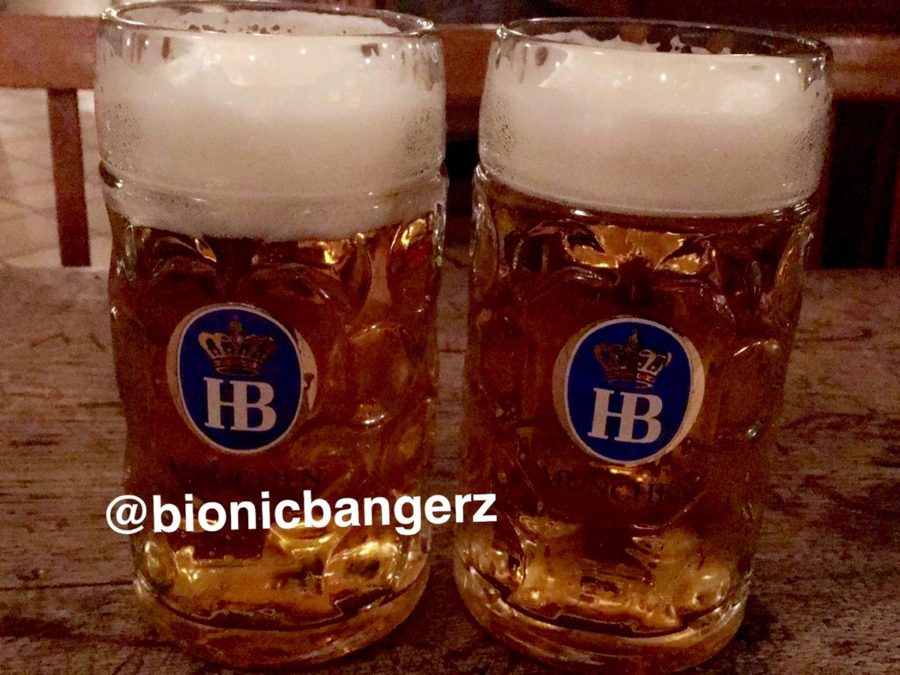 Authentic Bavarian beer