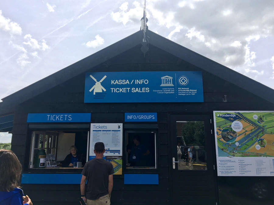 Kinderdijk Ticket Sales Booth
