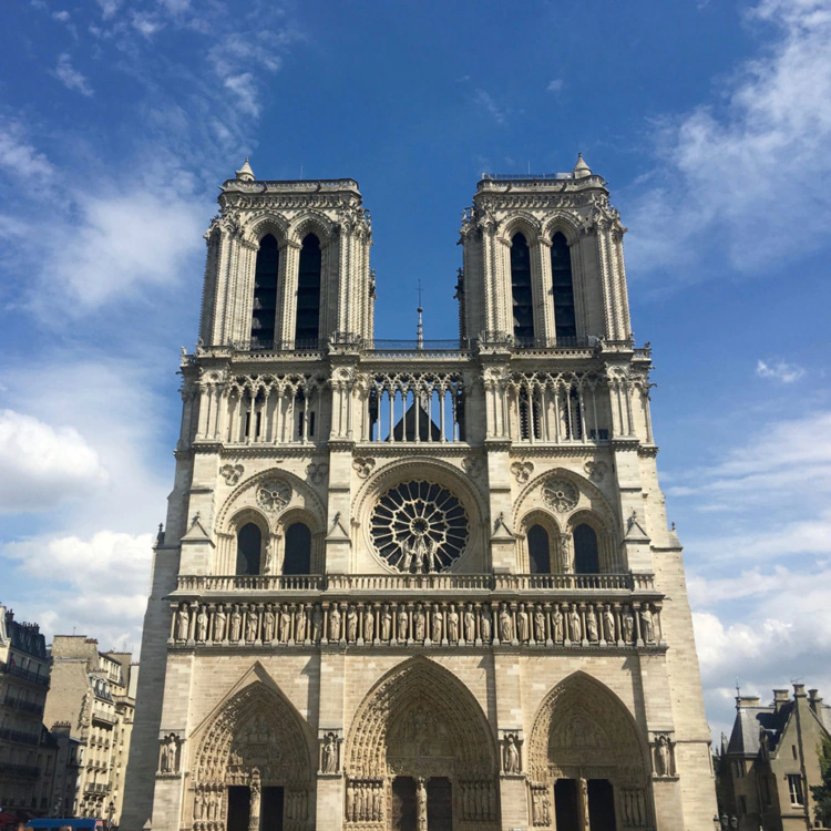 Going up the towers of Notre-Dame de Paris