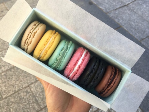 The luscious Parisian macarons of Ladurée