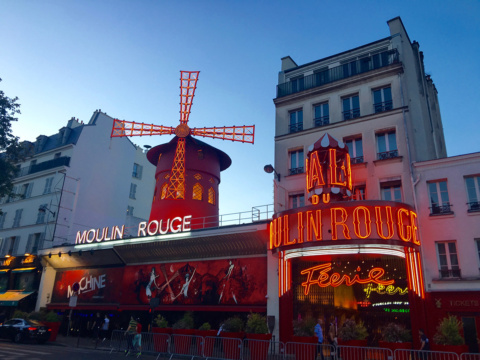 The district of Montmartre in Paris