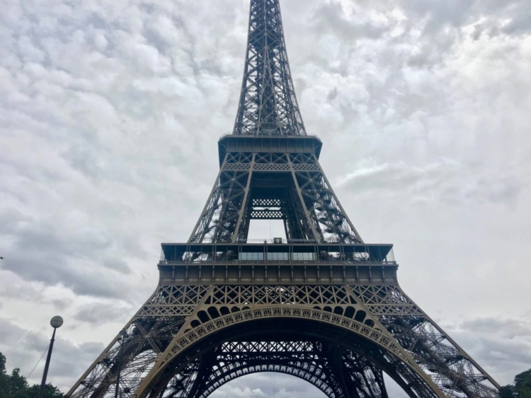 Bucket list checked: Visiting the epic Eiffel Tower