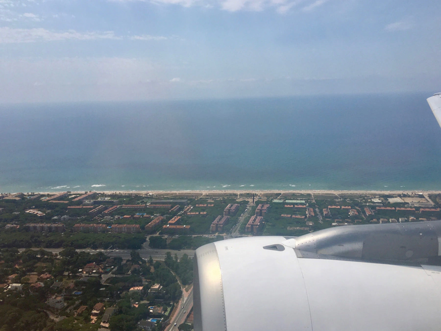 Beautiful summer in Barcelona