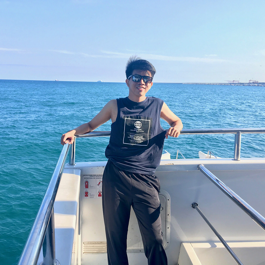 Beautiful summer in Barcelona