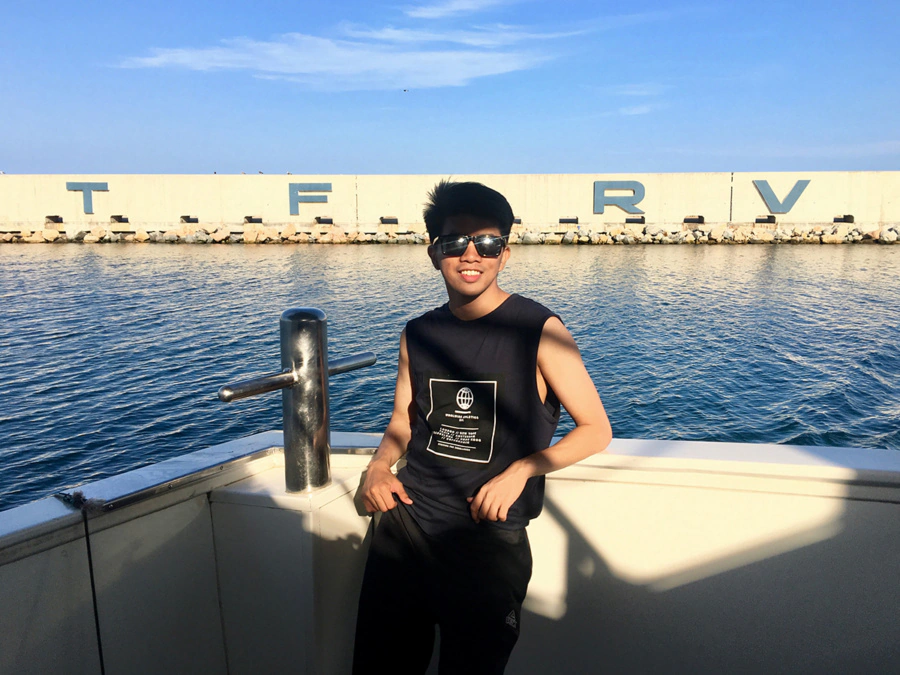 Beautiful summer in Barcelona