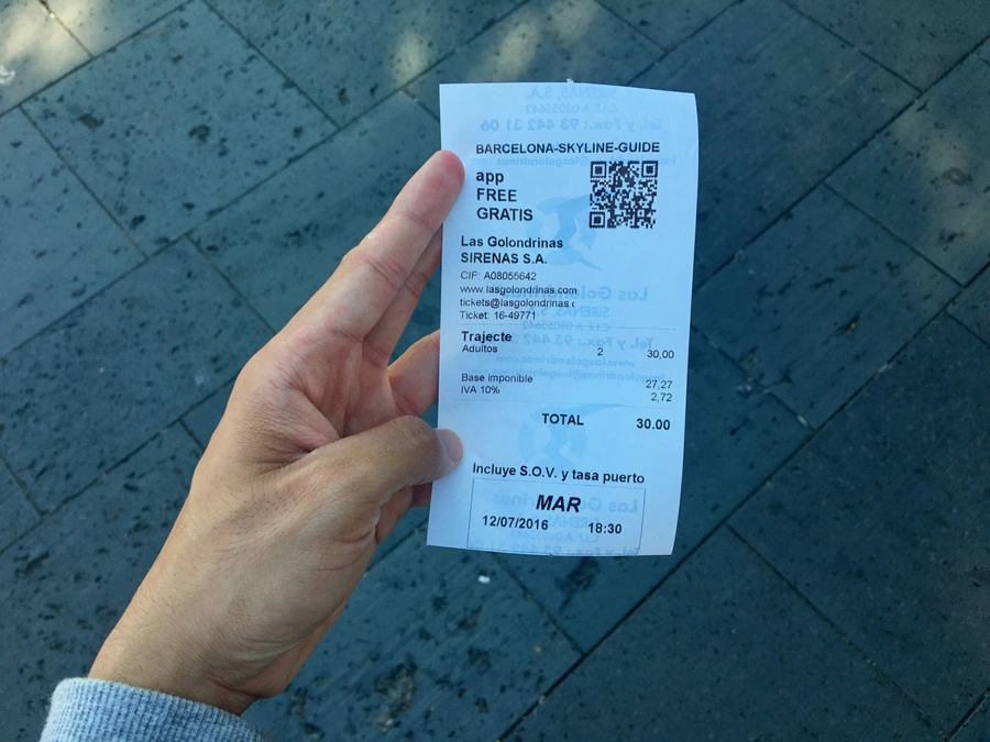 Beautiful summer in Barcelona