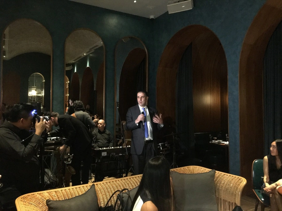 Origin Bar launch at Shangri-La Hotel, Singapore