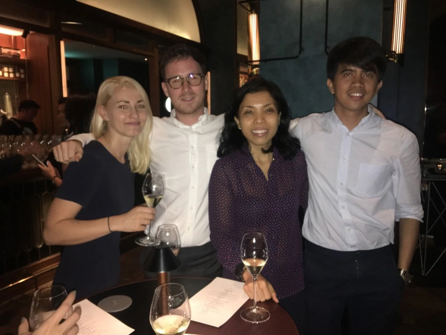 Origin Bar launch at Shangri-La Hotel, Singapore