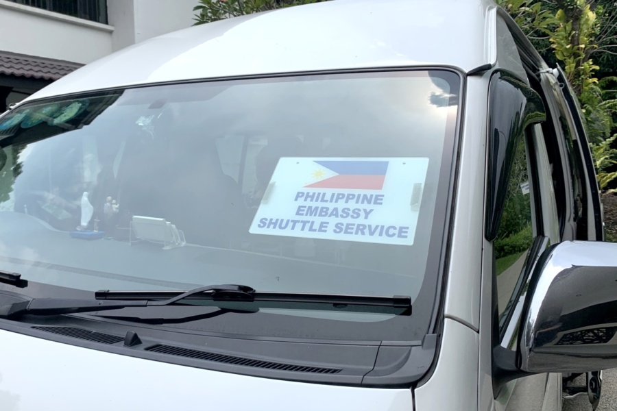 Philippine Embassy in Singapore free shuttle service | Lord Around The World