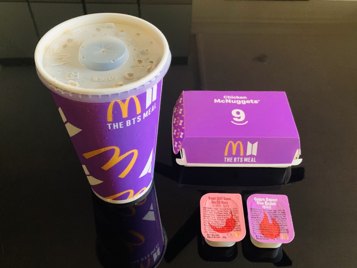 BTS Meal McDonald's Singapore review | Lord Around The World