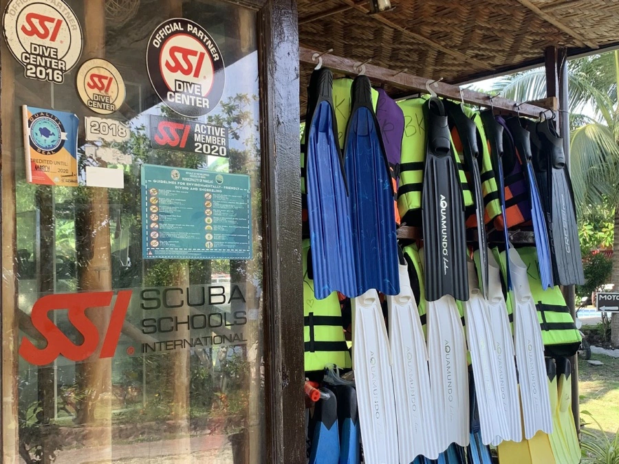 Diving Gears Shop Panglao Kalikasan Dive Resort
