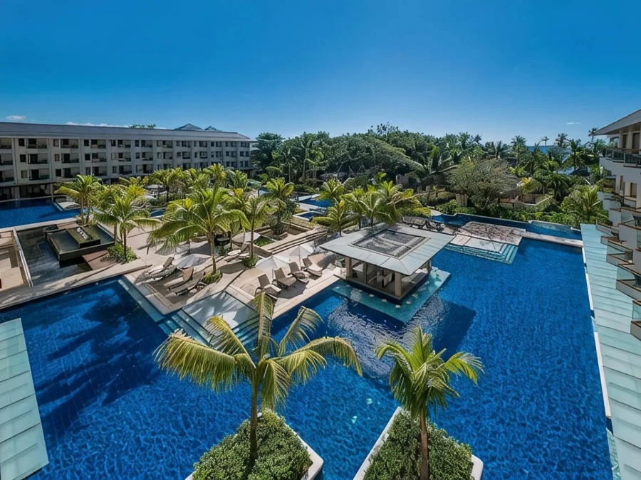 Henann Resort Alona Beach swimming pools