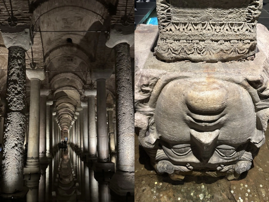 Basilica Cistern | Yerebatan Sarnıcı Pillars Medusa Head
