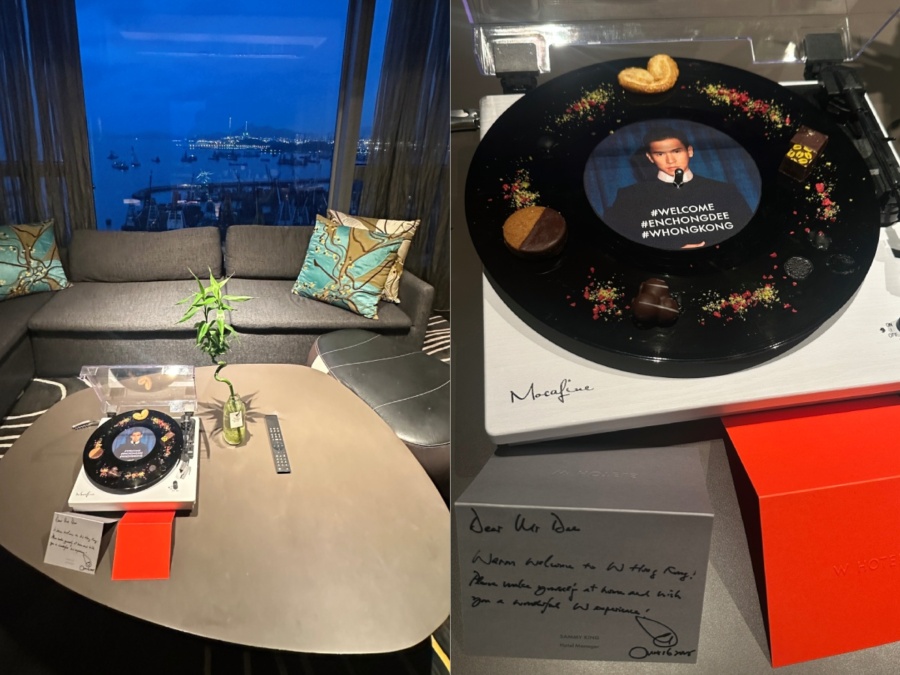 Enchong Dee's suite at W Hong Kong