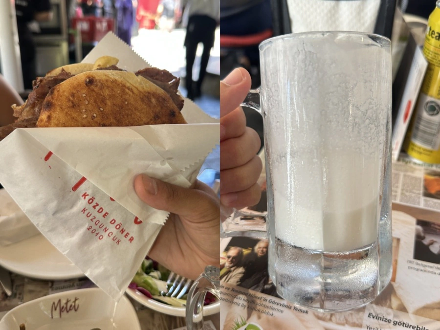 Metet Tombik Doner Ayran