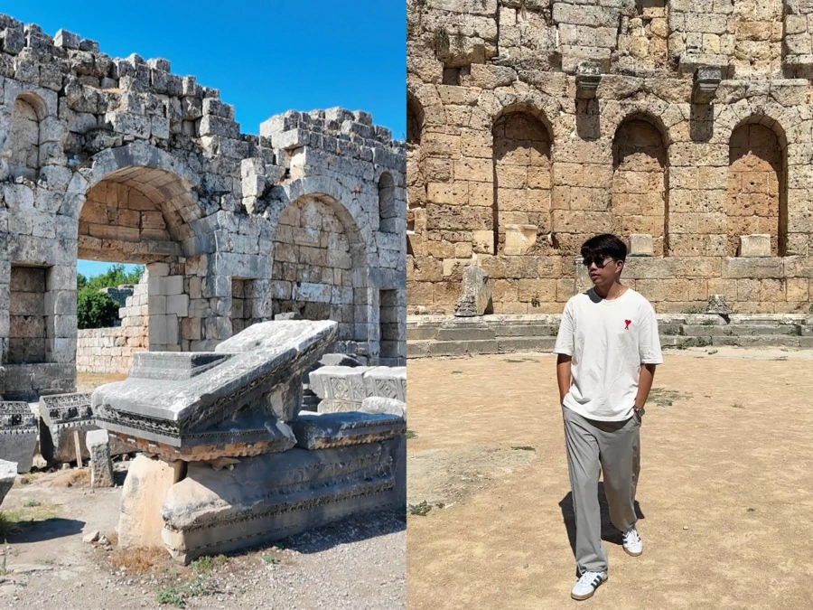 Perge Ancient City ruins