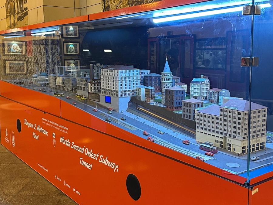 Tünel | Historic funicular in Istanbul, Turkey