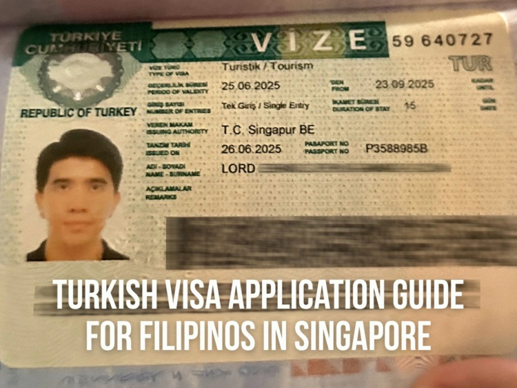 How to apply for a Turkish visa for Filipinos in Singapore