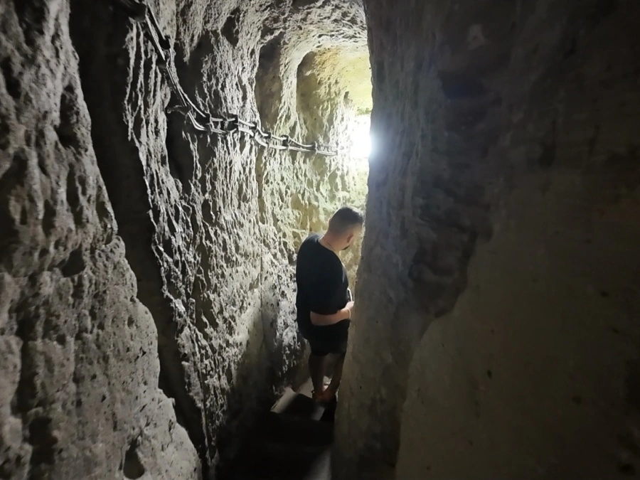 Derinkuyu Underground City in Cappadocia