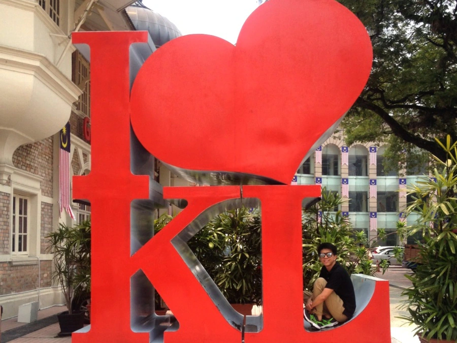 I Love KL sign in Merdeka Square | Kuala Lumpur, Malaysia