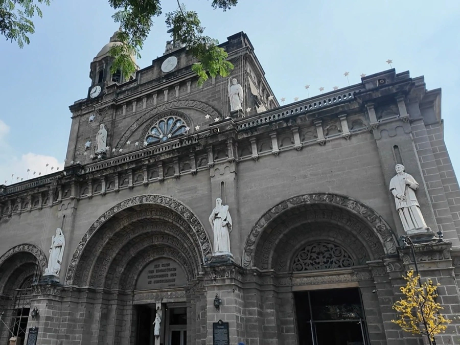 Manila Cathedral Intramuros Manila Philippines
