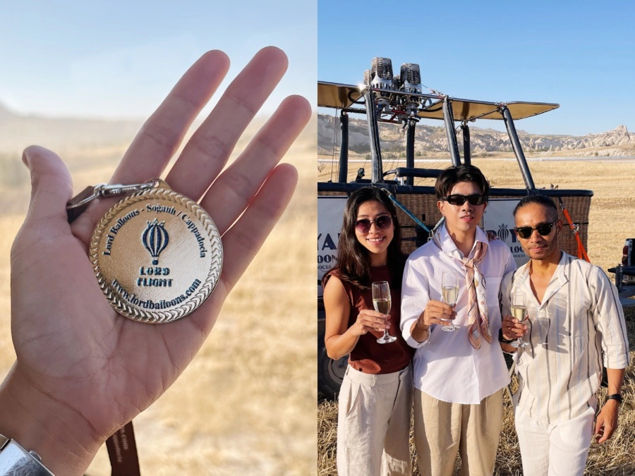 Post-flight Ceremony | Medal and Champagne | Cappadocia, Turkey