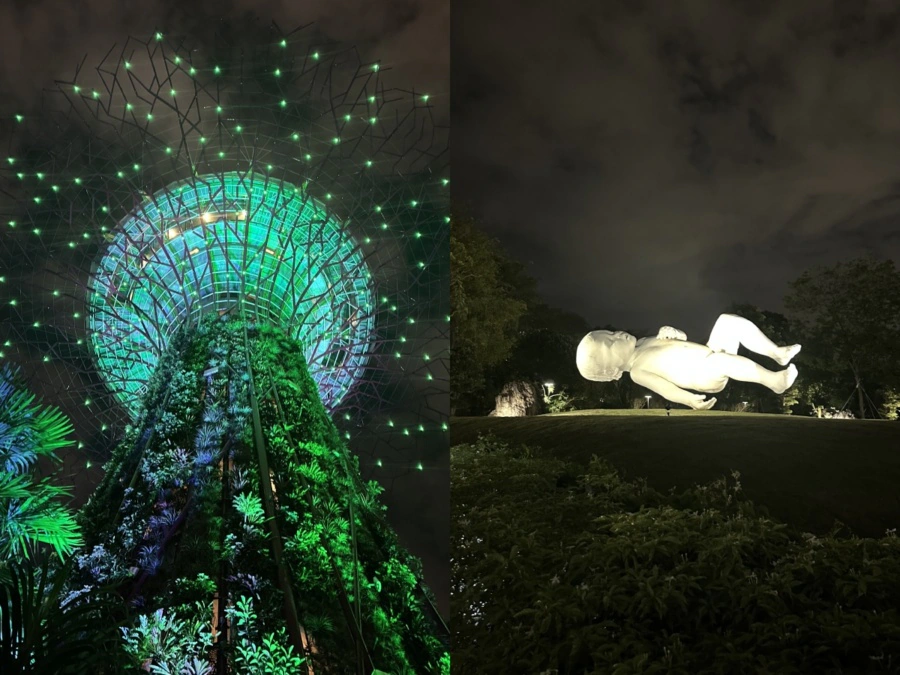 Gardens By The Bay | Supertree and Floating Baby, The Planet | Singapore