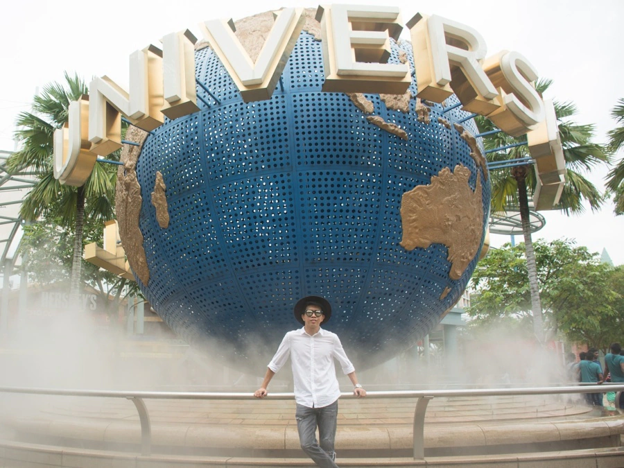 Universal Studios Singapore globe