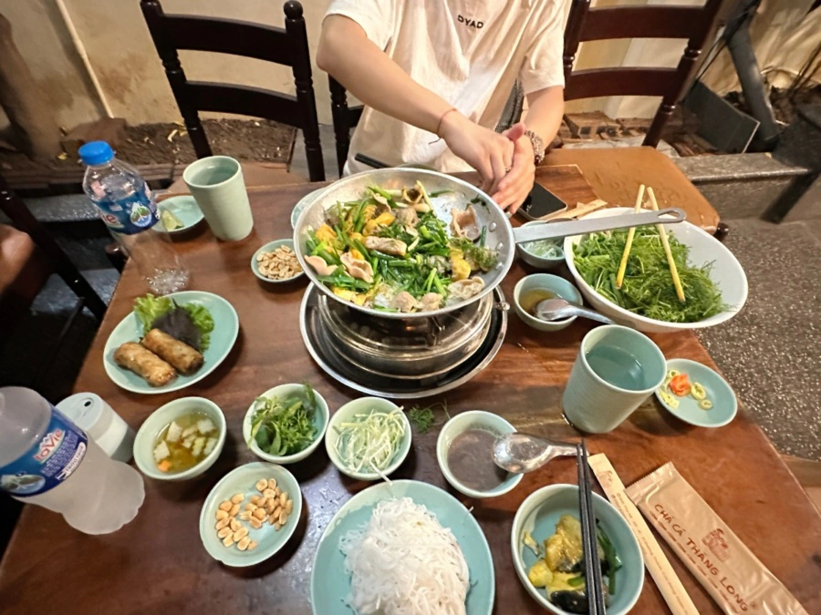 Chả Cá Thăng Long Hanoi Vietnam