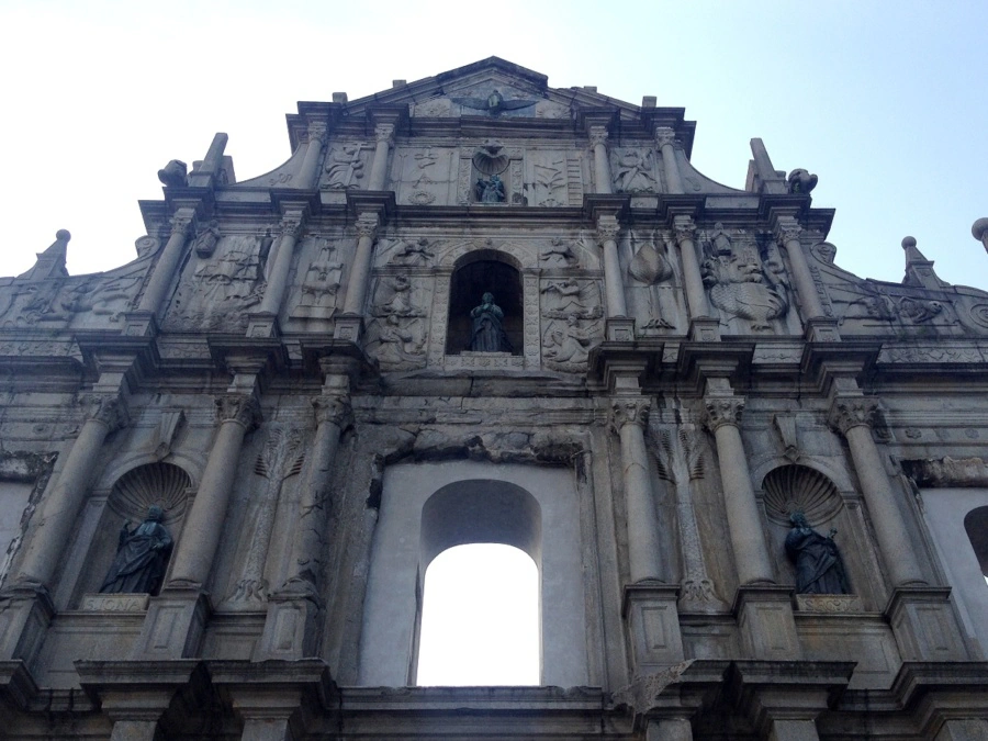 Ruins of St Paul Macau China