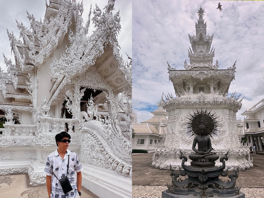Wat Rong Khun White Temple Chiang Rai Thailand