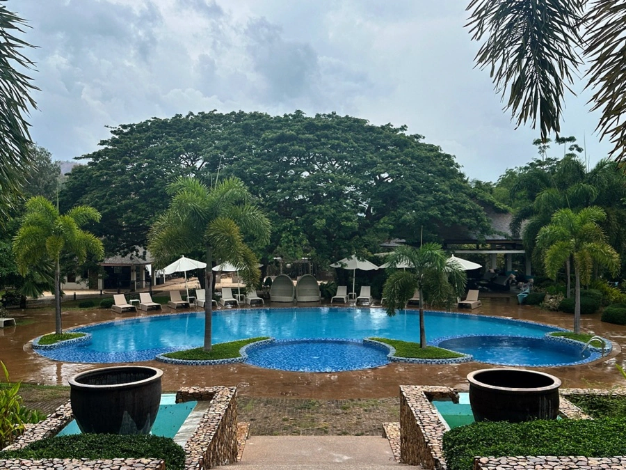 Swimming pool at Bacau Bay Resort Coron, Palawan