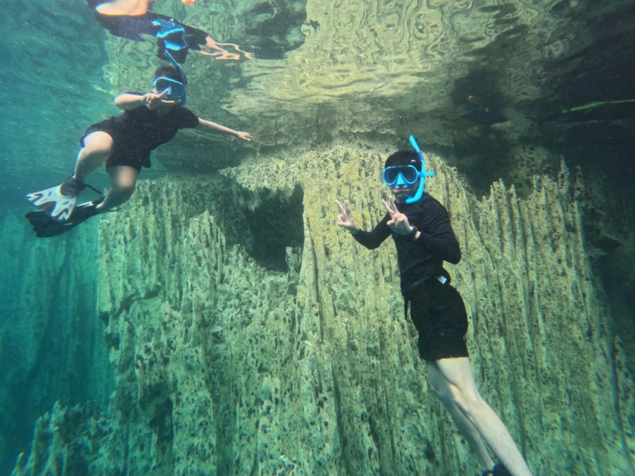 Barracuda Lake Coron Palawan Philippines