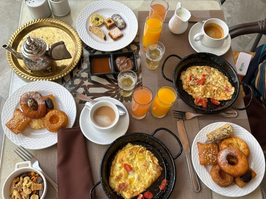 Moroccan Breakfast Art Hotel and Riad Marrakesh Africa