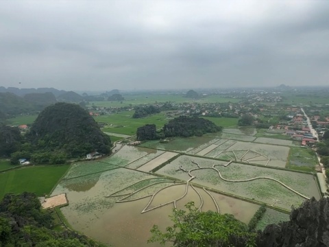 A day trip from Hanoi to the scenic province of Ninh Binh in Vietnam
