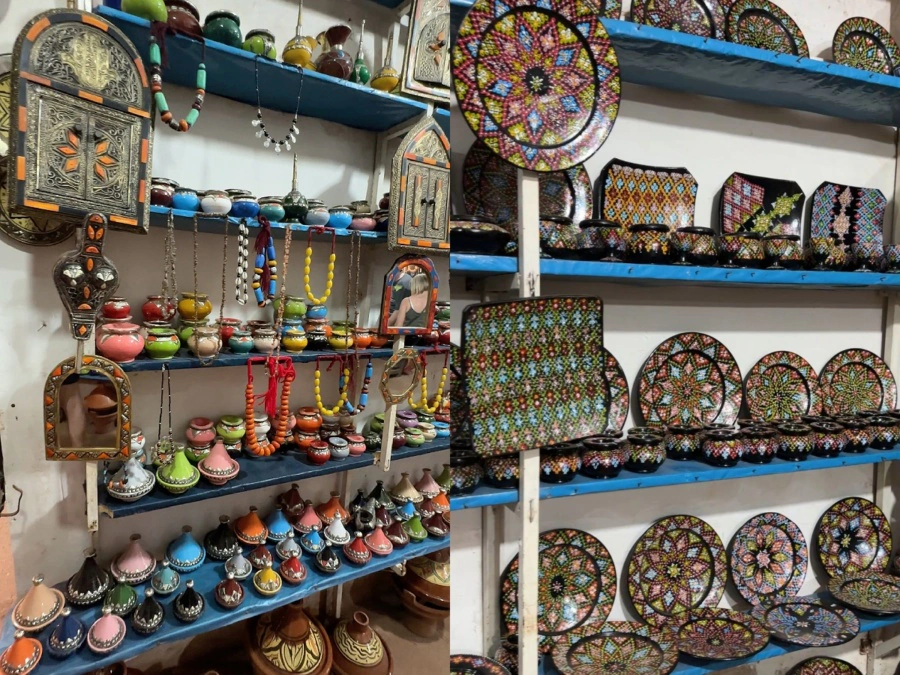 Ourika Valley shop market souvenirs