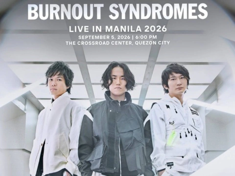 BURNOUT SYNDROMES Live in Manila Concert poster