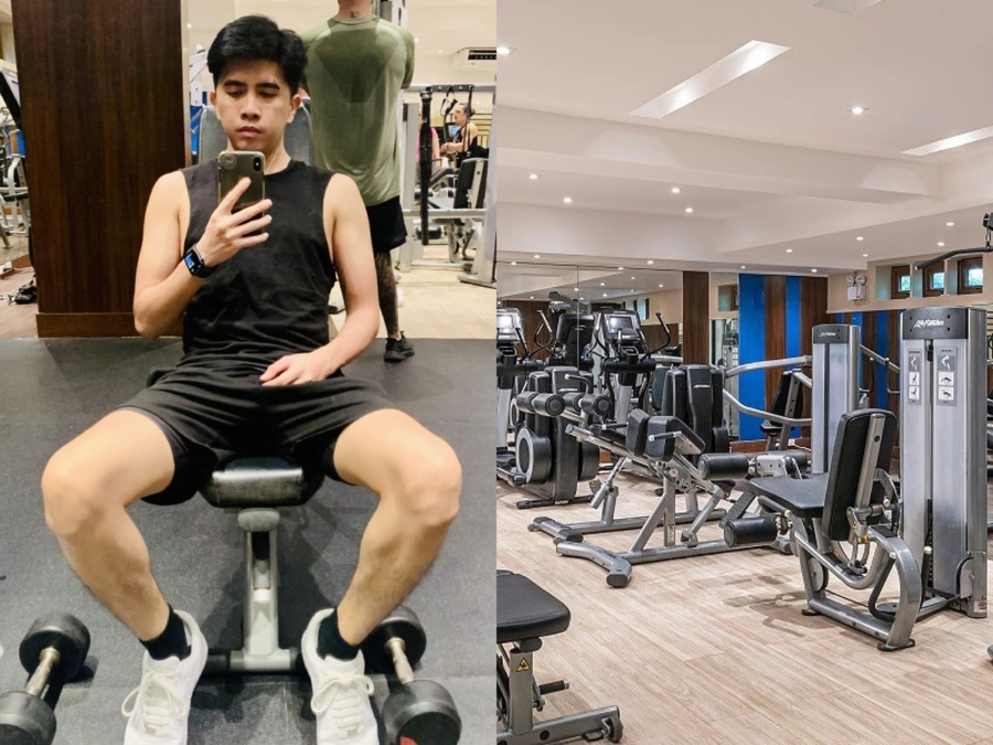Gym & Fitness Center at Henann Resort Alona Beach