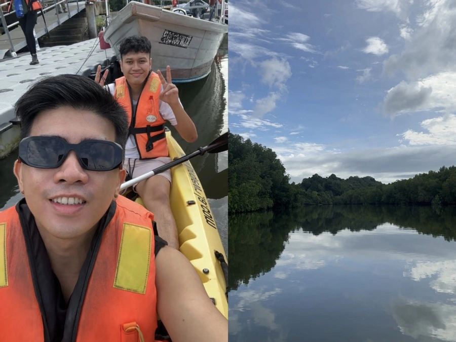 Kayaking at Kubang Badak, Langkawi
