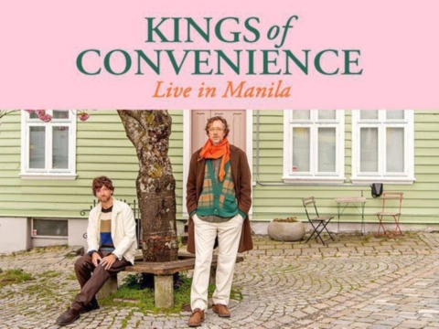 Kings of Convenience Live in Manila Concert poster