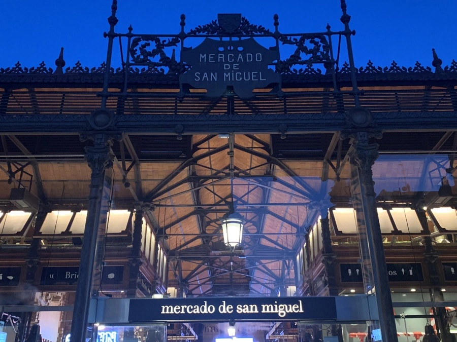 Mercado de San Miguel in Madrid, Spain